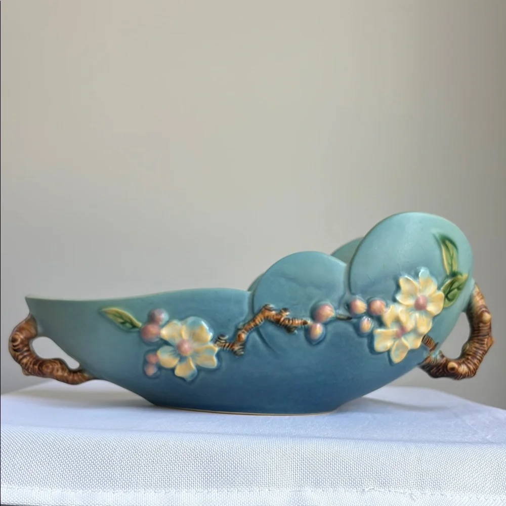 Blue Apple Blossom Bowl - Picture 1 of 12